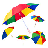 Kit 10 Mini Guarda Chuva Frevo Carnaval Sombrinha Festa
