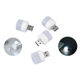 Kit 10 Mini Luminária Led Usb Lâmpada Portátil Notebook