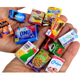 Kit 10 Miniaturas Comida Cozinha Compativel Com Barbie Susi