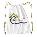 Kit 10 Mochilas Saco Sacochila Personalizada Diversos Temas