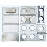 Kit 10 Moldes Forma Tijolo Ecologico 12 5 25cm