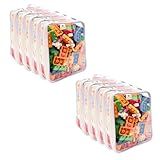 Kit 10 Necessaire Organizador Brinquedos Infantil De Plastico Transparente Blocos De Montar C Zíper Bubag
