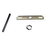Kit 10 Niple 5cm 10 Travessas M10 10 Porcas M10