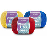 Kit 10 Novelos Fio Amigurumi Soft 1150m 65g 434 Tex 10un 
