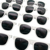 Kit 10 Óculos Branco Festa Evento Balada Caneta Giz Oferta