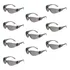 Kit 10 Oculos De Protecao  Preto Ss2c Ca.26127 Super Safety 