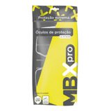 Kit 10 Óculos De Segurança Epi Tipo Rj Incolor Medix