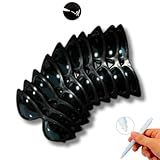 Kit 10 Óculos De Sol Gatinho Com Proteção UV- Para Festa- Balada- Casamento Com Caneta Giz -Preto-