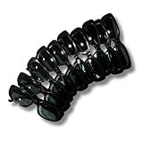 Kit 10 Óculos De Sol Vintage Retrô Com Proteção UV- Para Festa E Balada -Preto-