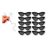 Kit 10 Oculos Gatinho