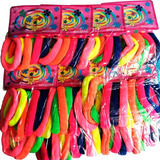 Kit 10 Pacotes Xuxinha Rabicó De Cabelo Feminino 6cm C 72pç