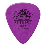 Kit 10 Palheta Dunlop Tortex 1.14mm Violão Guitarra