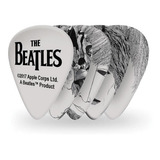 Kit 10 Palhetas 0 70 Mm Planet Waves The Beatles 1cwh6 10b1 Cor Branco Tamanho Padrão