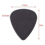 Kit 10 Palhetas Para Guitarra Violão Ukulele Cavaco Baixo