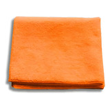 Kit 10 Panos De Limpeza Microfibra 35 X 30cm Rodabrill Cor Laranja