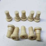 Kit 10 Parafusos Bege