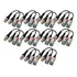 Kit 10 Pares De Video Balun Camera Ahd Ate 600mts Bnc Pass