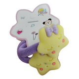 Kit 10 Pares Elástico De Cabelo Xuxinha Infantil Com Aplique