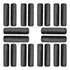 Kit 10 Pares Manopla Punho Bike Mtb Montagem Shimano Atacado Cor Preto