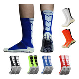 Kit 10 Pares Meia Antiderrapante Futebol Sport Meião Longo