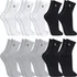 Kit 10 Pares Meia Lupo Cano Médio Masculina Atacado Original