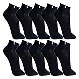Kit 10 Pares Meias Unissex Lupo Sport Cano Curto Algodão 3225 Original  PRETO  41 44 