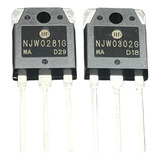 Kit 10 Pares Njw0281g Njw0302g Njw0281 Njw0302 Original