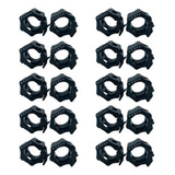Kit 10 Pares Presilhas Barra Olimpica Lock Jaw Cross Lpo