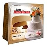 Kit 10 Pasta Americana Tradicional Branca Arcolor 800gr