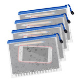 Kit 10 Pasta Porta Documento Papel A4 Divisória Zíper Malote