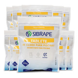 Kit 10 Pastilhas Tabletes Cloro 200g Tripla Ação P Piscina