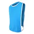Kit 10 Pçs Colete Pp Infantil Futebol Tecido Helanquinha Cor Azul turquesa