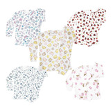 Kit 10 Pçs Conjunto Mijão Canelado Bebe Calça Blusa 100 A