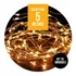 Kit 10 Pcs Cordão Led Fio De Fada Branco-fairy Light