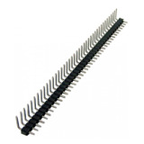 Kit 10 Peças Barra De Pinos 90 Graus Macho 1x40 Vias 90 