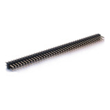Kit 10 Peças Barra De Pinos Dupla Macho 2x40 Vias 2 54mm
