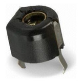 Kit 10 Peças Capacitor Variável Trimmer Preto 50pf