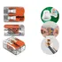 Kit 10 Peças Conector De Emenda Wago Modelo 221-612 - 2 Fios