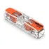 Kit 10 Peças Conectores Emenda De Fios Inline 221-2411 Wago