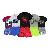 Kit 10 Peças De Roupa Infantil Menino Bebe Masculino Atacado