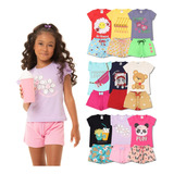 Kit 10 Peças De Roupa Menina