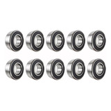 Kit 10 Peças Micro Rolamentos 608 2rs C3 8x22x7 Ventilador