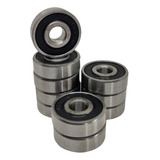 Kit 10 Peças Micro Rolamentos 626 2rs 6x19x6
