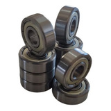 Kit 10 Peças Micro Rolamentos 628 Zz C3 8x24x8