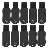 Kit 10 Pen Drive 8gb Multilaser Original Lacrado Titan