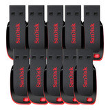 Kit 10 Pen Drive Sandisk 16gb