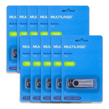 Kit 10 Pendrive Multilaser