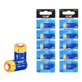 Kit 10 Pilhas 6v 4lr44 Para Coleira Adestramento Anti Latido