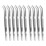 Kit 10 Pinça Clínica P Algodão Aço Inox Cooperflex