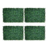 Kit 10 Placa De Grama Artificial 60x40 Parede Buchinho Verde